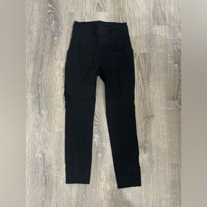 Black lululemon leggings